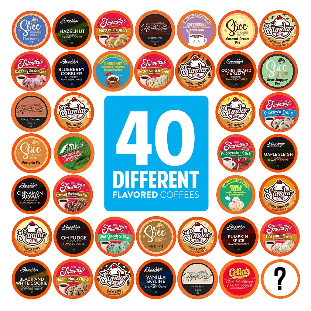 Two Rivers Coffee Flavored Variety Pack K Cup Pods Best K Cups